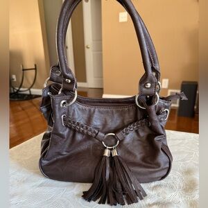 Bueno Handbag Purse With Tassel Bohemian 9.5” X 6.5”